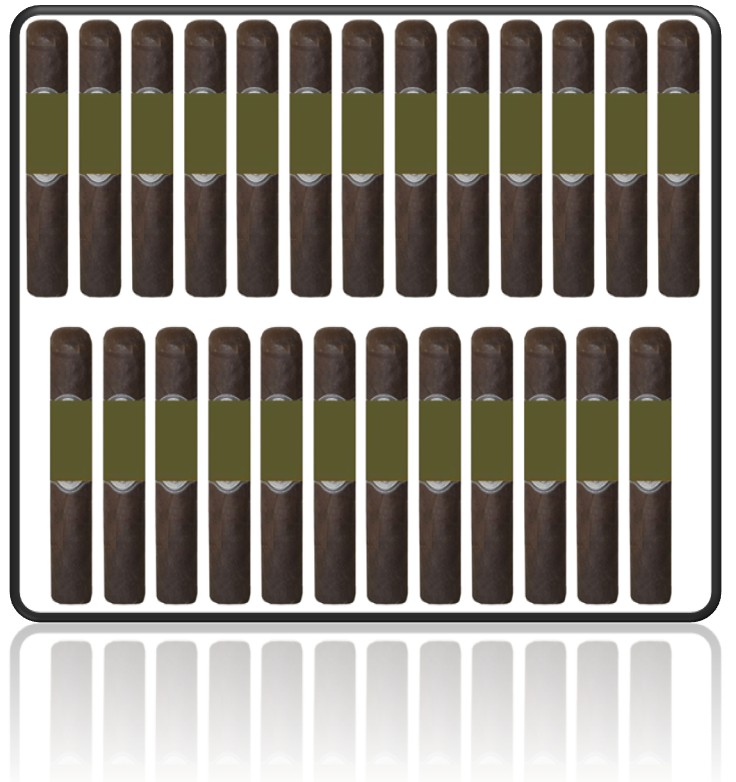 West Tampa Robusto Black - 25 PACK