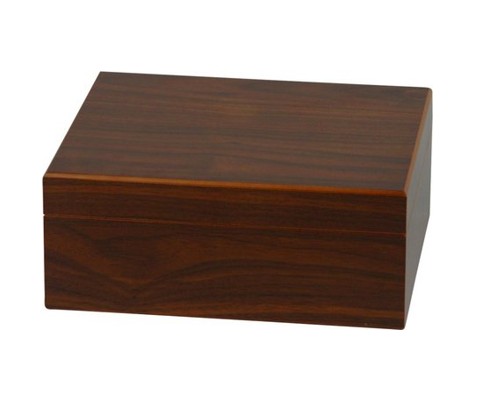 25 Capacity Classic Walnut Finish Humidor
