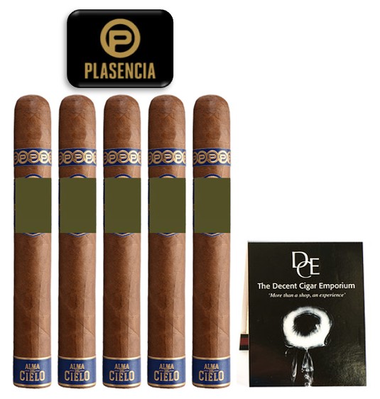 Plasencia Alma del Cielo Celeste Robusto - 5 Pack