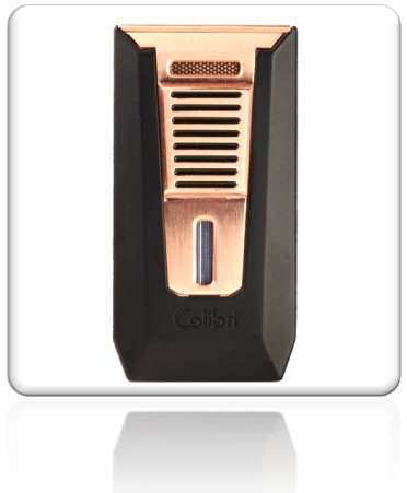 Colibri Rose-Gold "Slide" Jet Lighter & Cutter